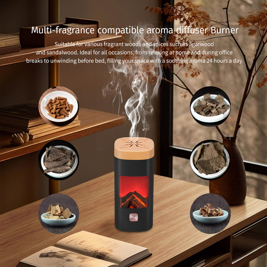 Portable Electric Incense Burner - مبخرة بخور فورية الكترونية  قابلة للشحن