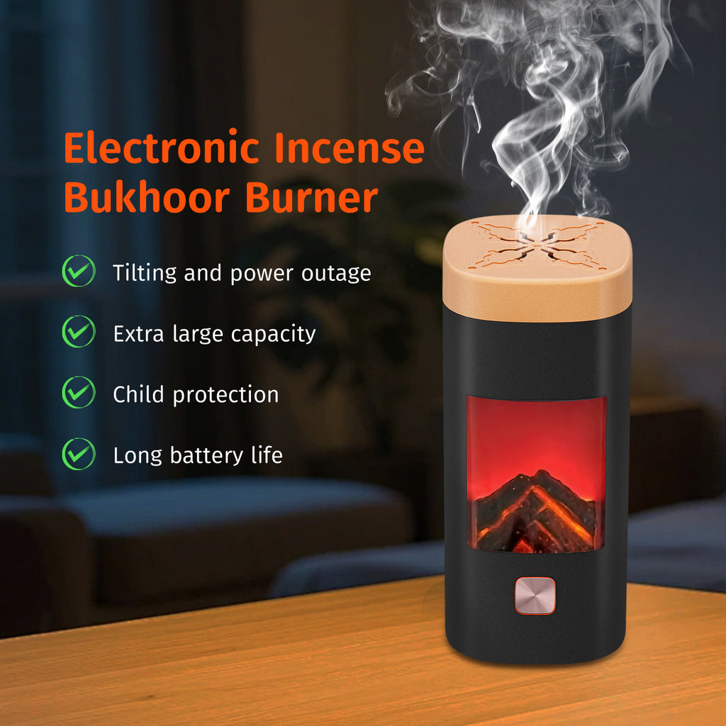 Portable Electric Incense Burner - مبخرة بخور فورية الكترونية  قابلة للشحن